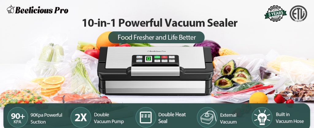 Beelicious Pro 90Kpa Powerful Vacuum Sealer Review