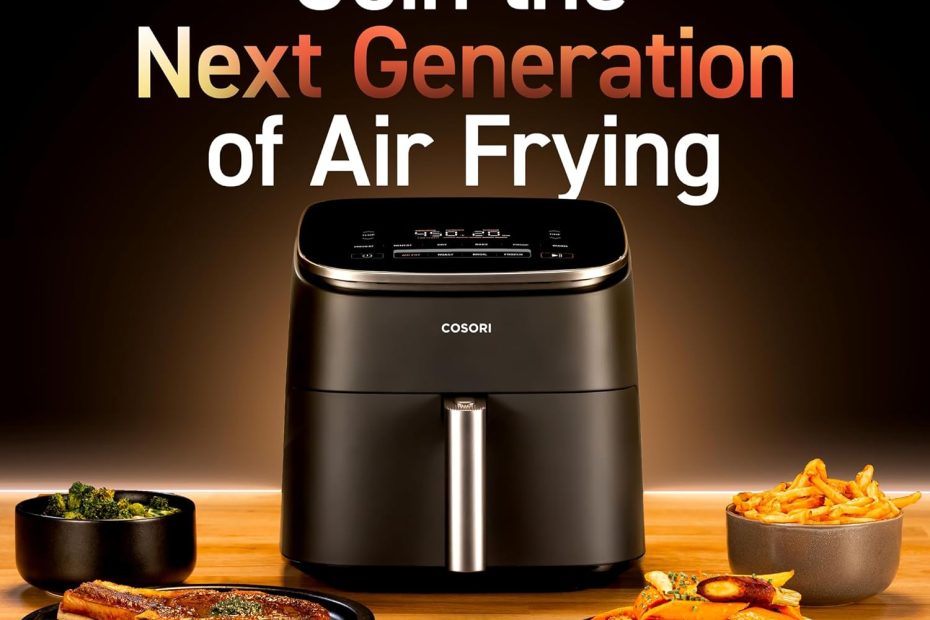 COSORI Air Fryer 9-in-1 Review Compact and Large 6 Qt