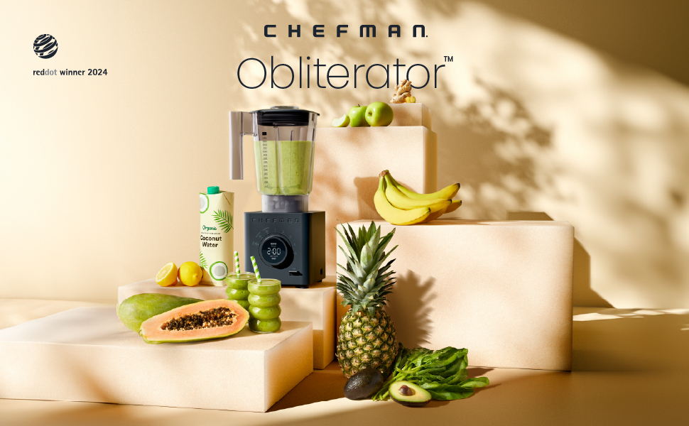 Chefman Obliterator 48 oz Countertop Blender Review