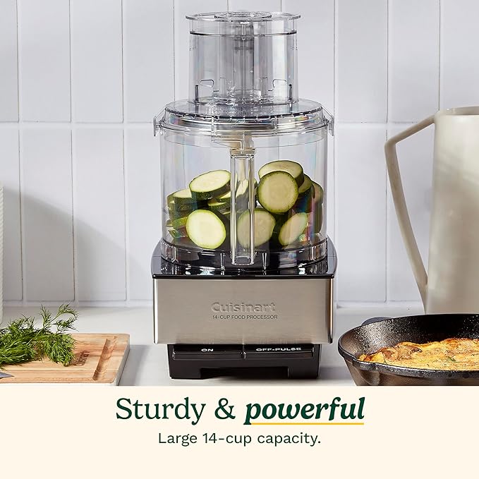 Cuisinart 14-Cup Food Processor DFP-14BCNY Full Review