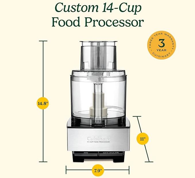 Cuisinart 14-Cup Food Processor DFP-14BCNY Full Review