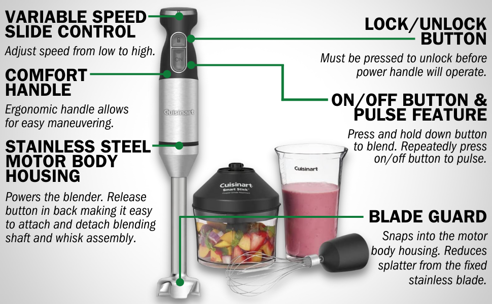 Cuisinart CSB-179 Smart Variable Speed Hand Blender Review