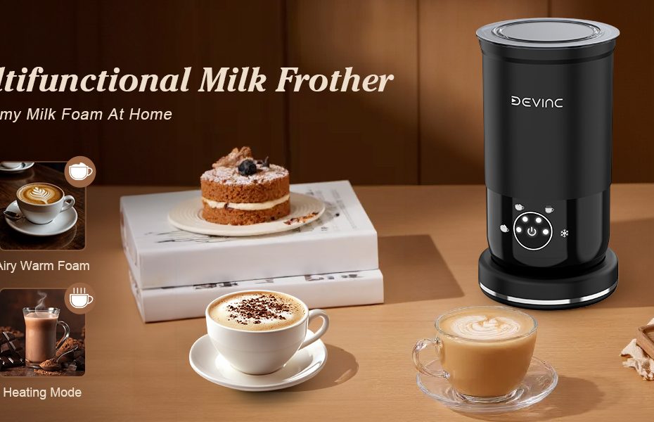 DEVINC 4-in-1 Milk Frother and Streamer Review