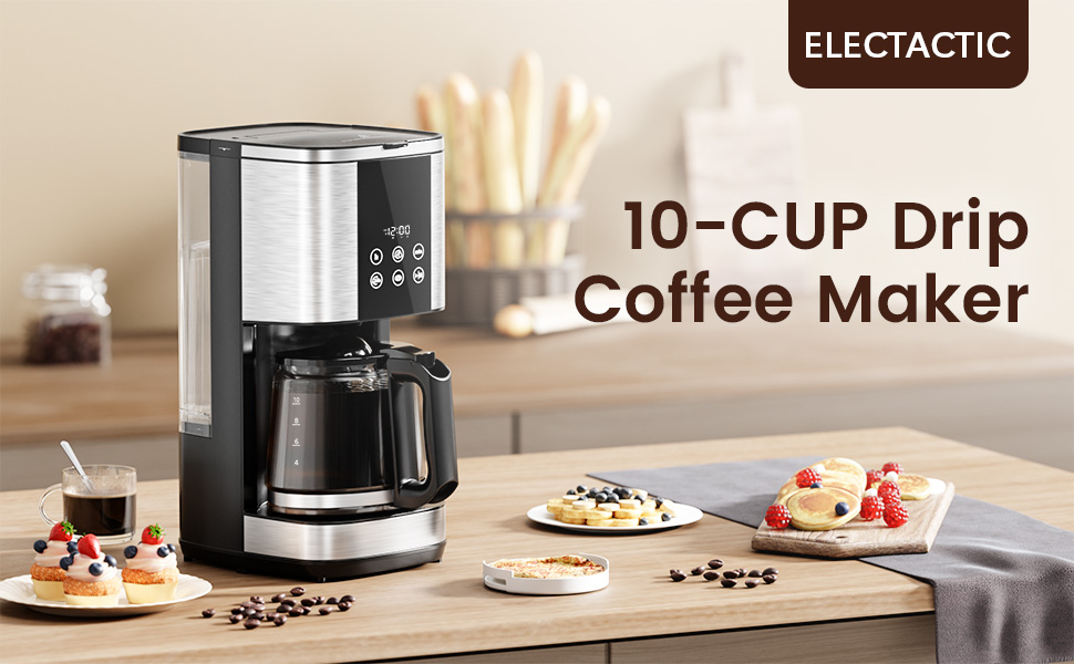 Electactic 10-Cup Drip Coffee Maker