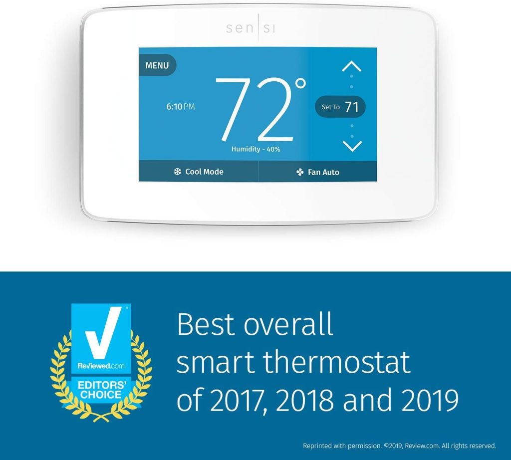 Emerson Sensi Touch Wi-Fi Thermostat Full Review