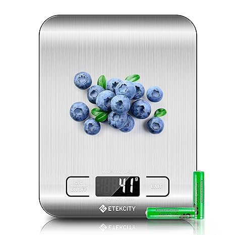 Etekcity Food Kitchen Digital Scale Review: Precision