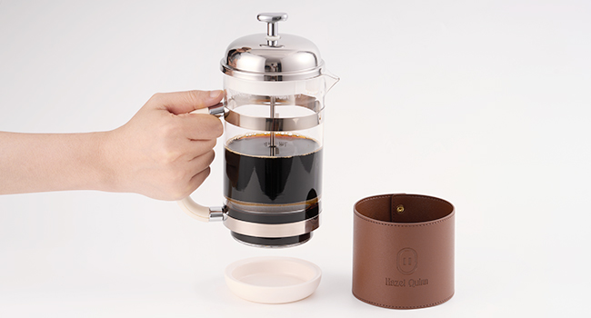 Hazel Quinn French Press Coffee Maker