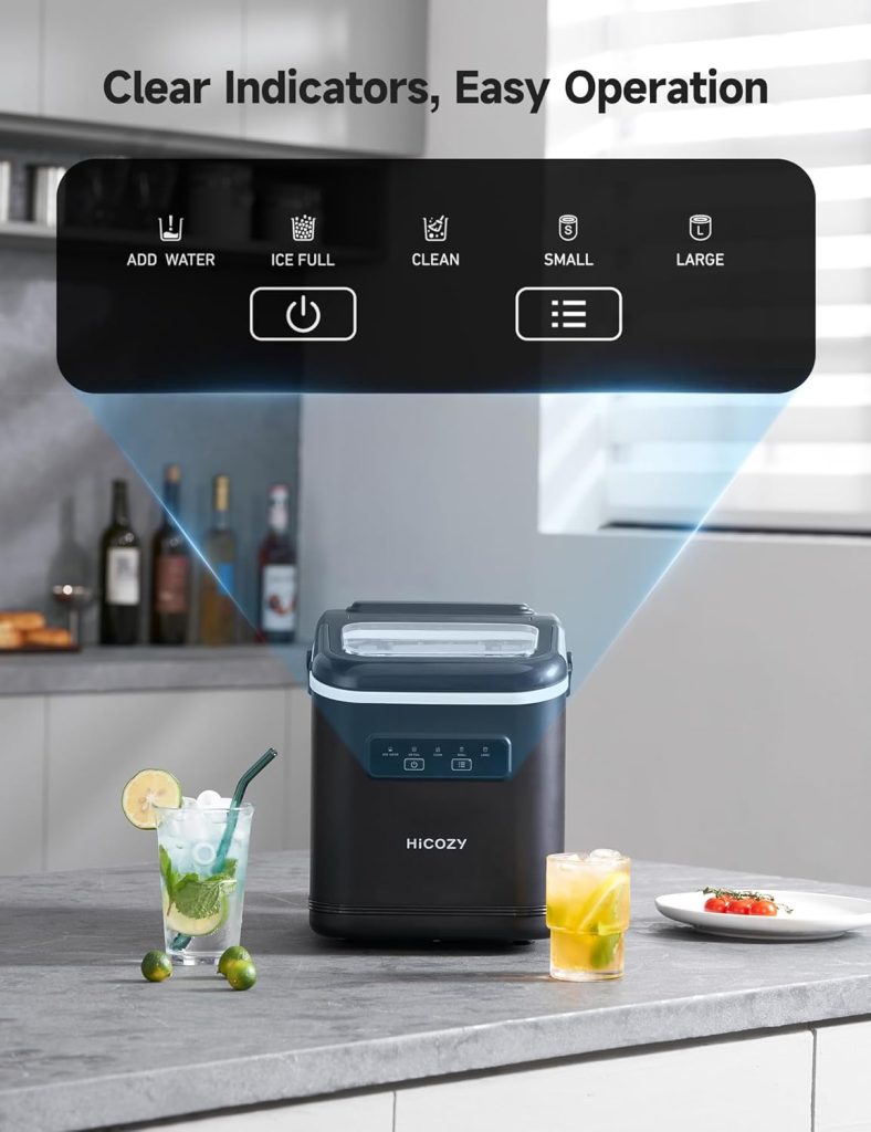 HiCOZY Countertop Ice Maker Review