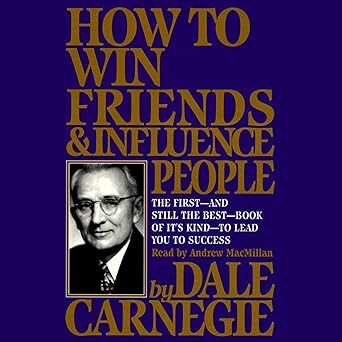 How to Win Friends and Influence People by Dale Carnegie, cover image for learning communication skills