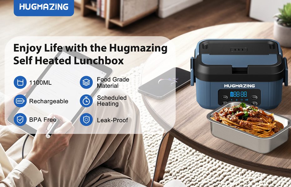 Hugmazing Cordless Electric Lunch Box for Adults Review