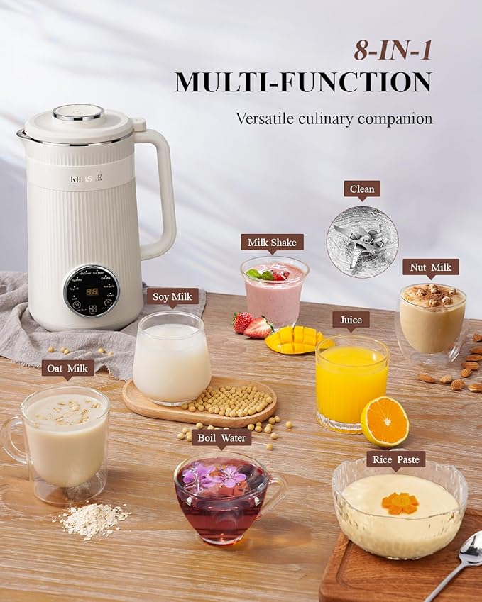 KIDISLE 8-in-1 Nut Milk Maker Blender Full Review