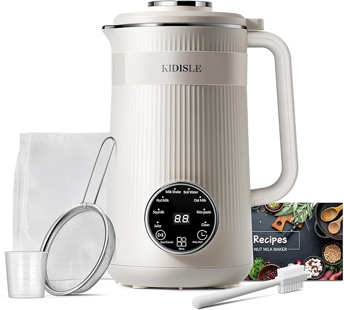 KIDISLE 8-in-1 Nut Milk Maker Blender Full Review