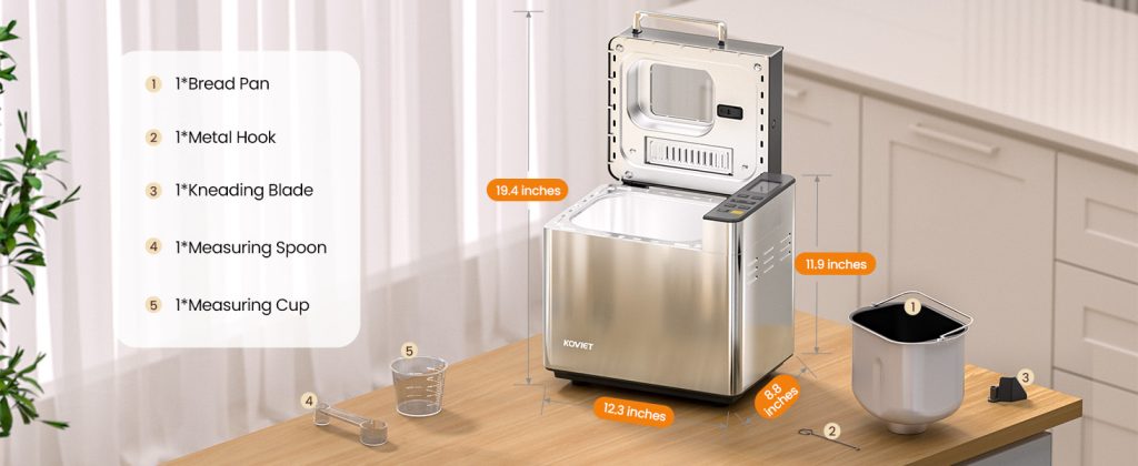 KOVIET Bread Maker Machine 25-in-1 Review