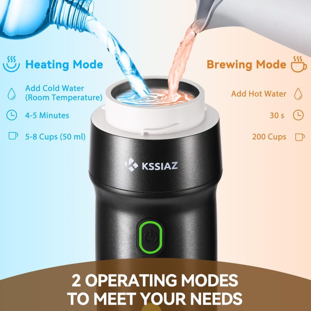 Kssiaz Portable Espresso Machine Review