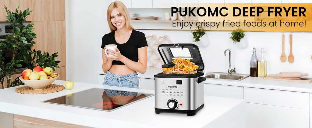 PUKOMC Electric Deep Fryer Review