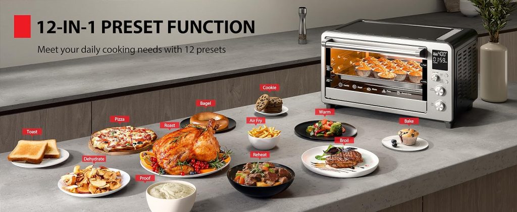 TOSHIBA ChefFry Air Fryer Toaster Oven Combo Review