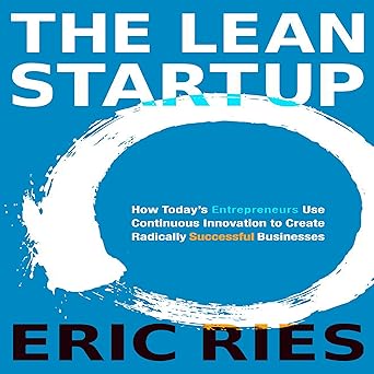 The Lean Startup by Eric Ries cover, key for students interested in entrepreneurship