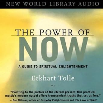 The Power of Now by Eckhart Tolle cover, beneficial for mindfulness and stress reduction