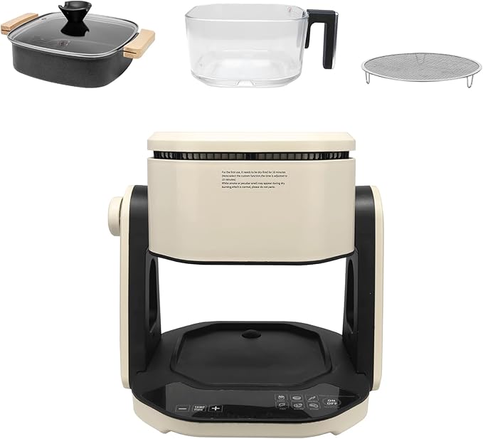 5-Quart Glass Air Fryer with Dual Function Review