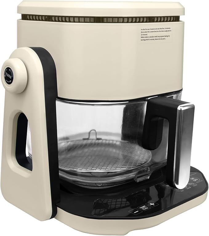 5-Quart Glass Air Fryer with Dual Function Review