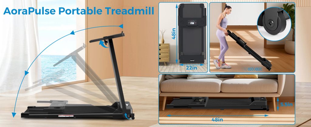 AoraPulse Portable Treadmill Review