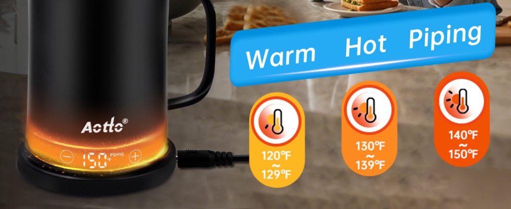 Aotto Self-Heating Coffee Mug