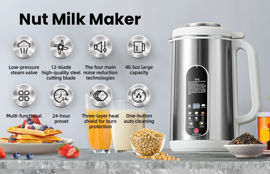 Cayga Automatic Nut Milk Maker Review