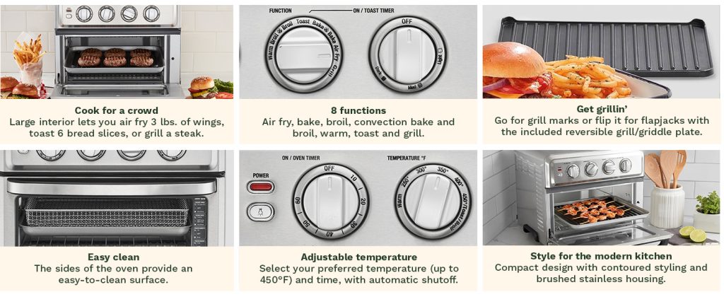 Cuisinart Air Fryer + Convection Toaster Oven Review