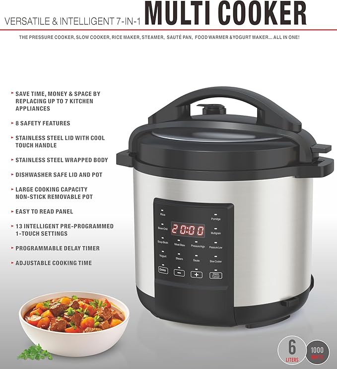 EMB Ironblade 7-in-1 Multi Cooker