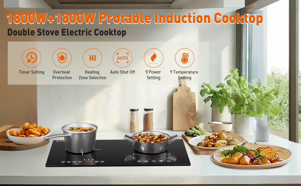 GATFFSEN Double Induction Cooktop Burner Review