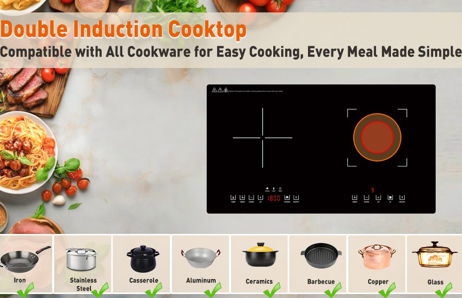 GATFFSEN Double Induction Cooktop Burner Review