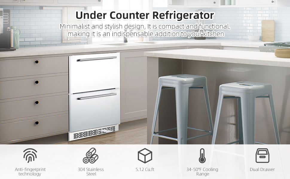 GarveeHome 24-Inch Undercounter Refrigerator Review