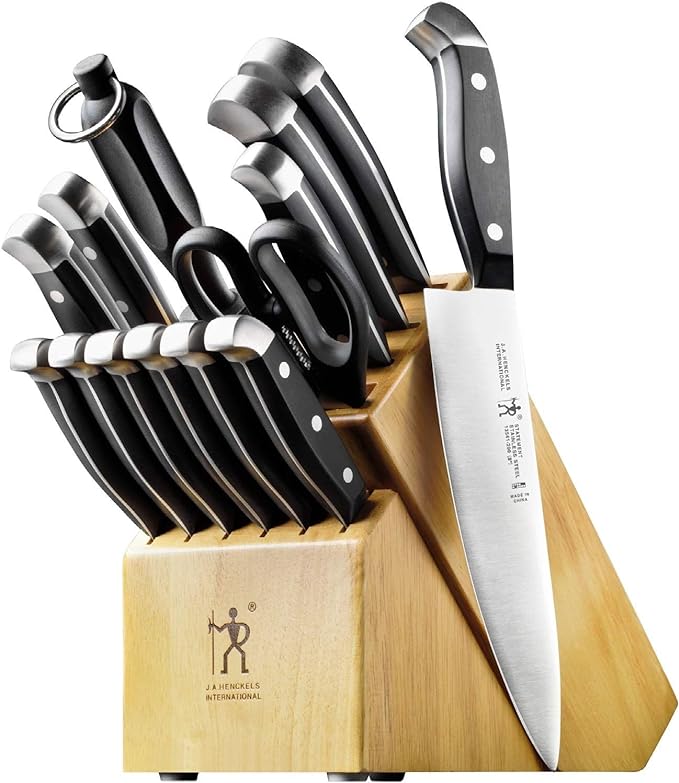 HENCKELS Premium Quality 15-Piece Knife Set with Block Review