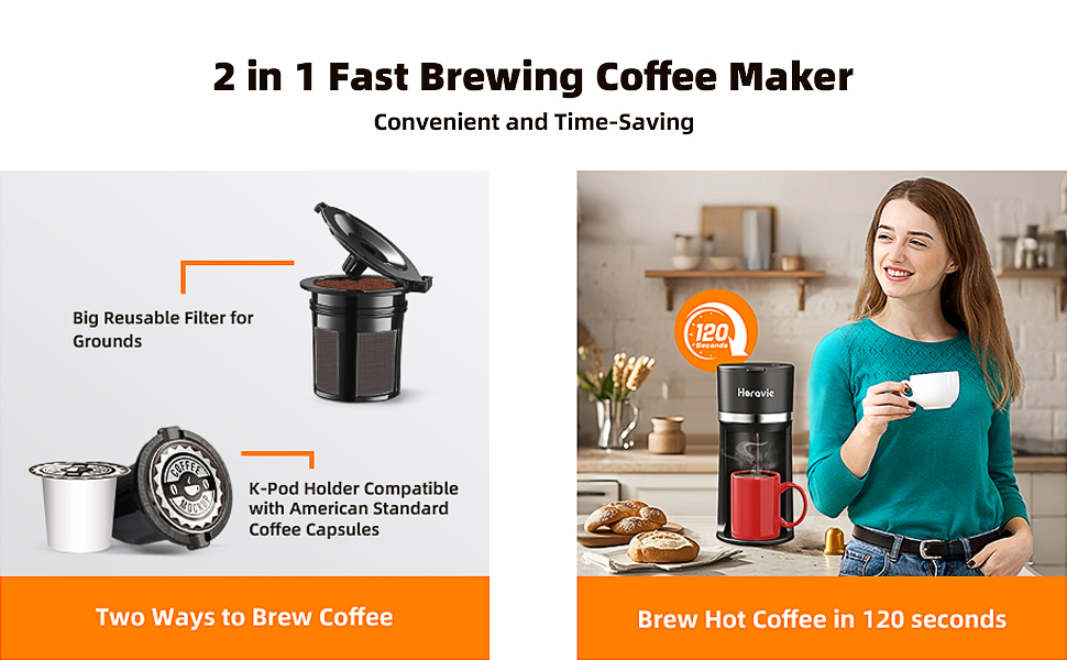 Horavie Mini Single Serve Coffee Maker Review