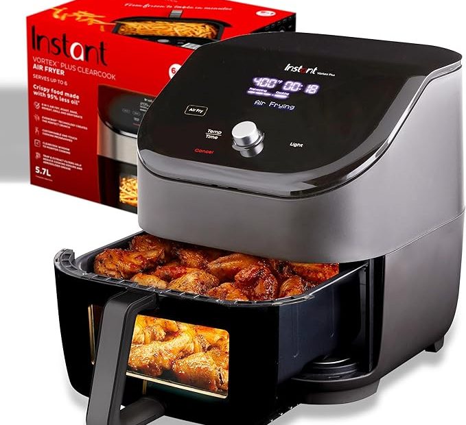 Instant Vortex Plus 6QT ClearCook Air Fryer