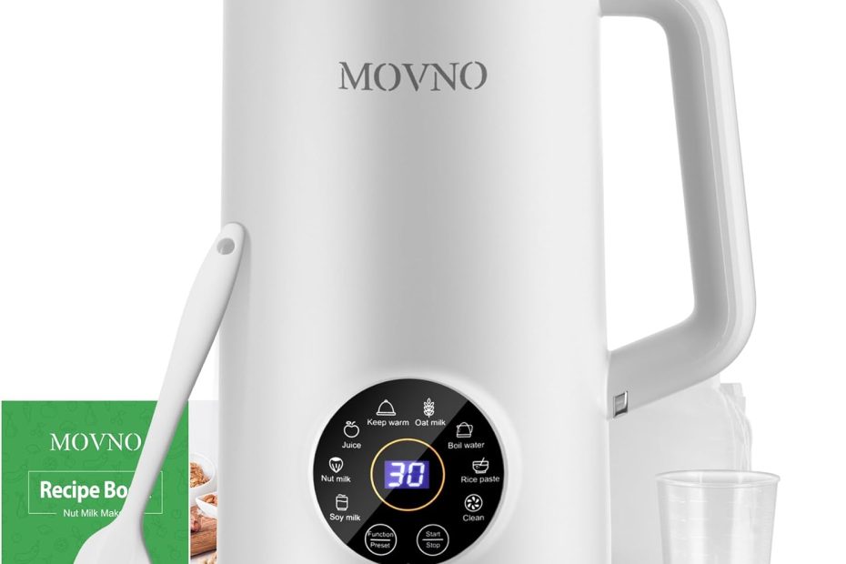 Movno 8-in-1 Nut Milk Maker Machine Review