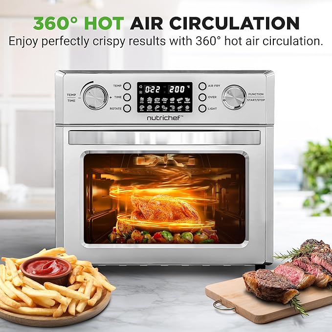 NutriChef 26L Electric Air Fryer Oven Review