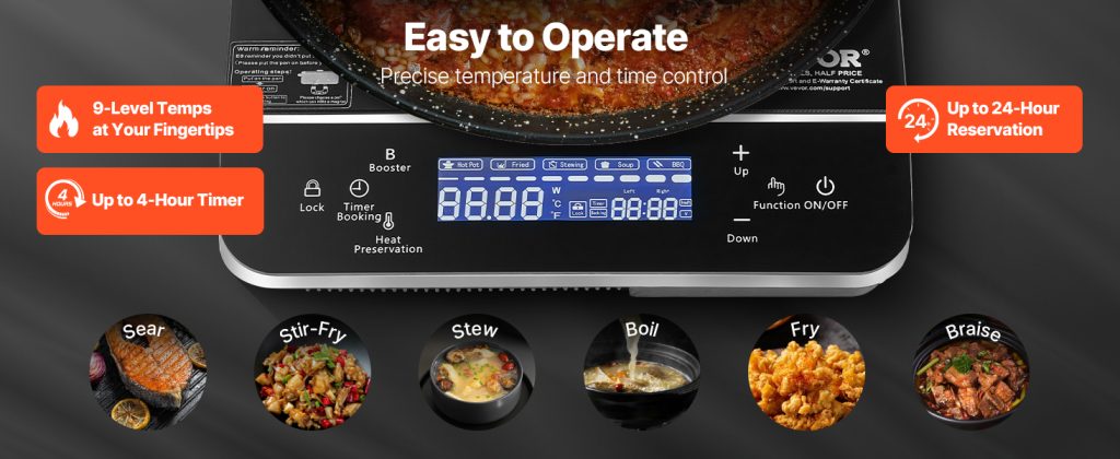 VEVOR Portable Induction Cooktop Review