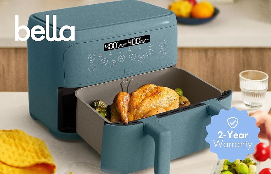 bella 4 Qt TriZone Air Fryer Review