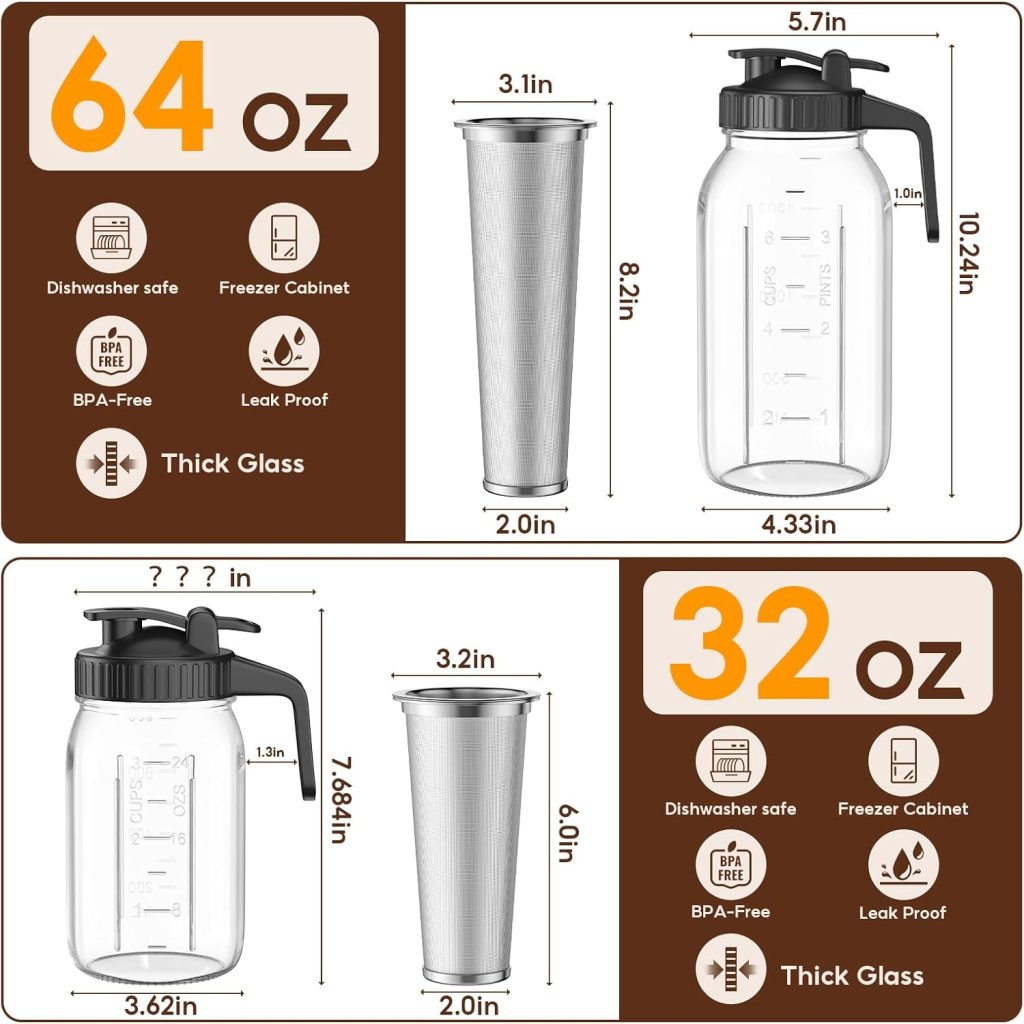 AHOMSEL Cold Brew Coffee Maker Review