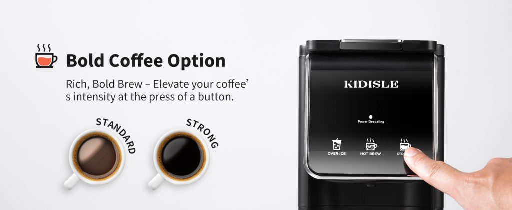 KIDISLE Hot and Iced Coffee Maker Review