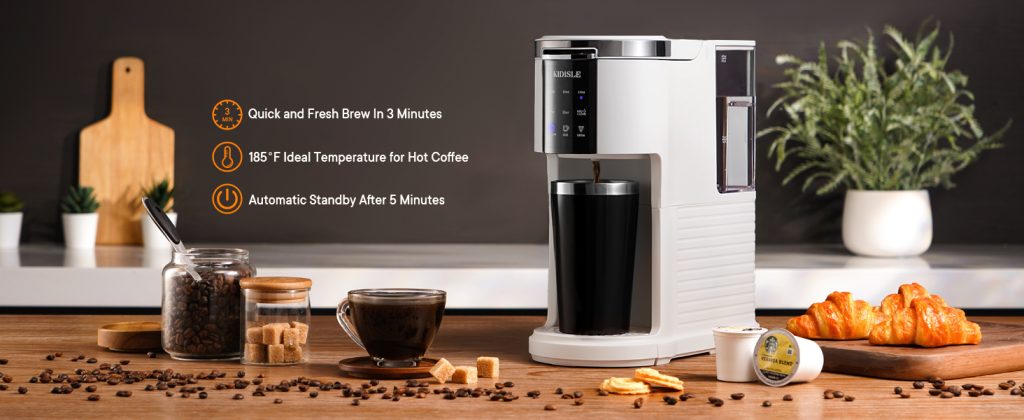 KIDISLE Single Serve Coffee Maker