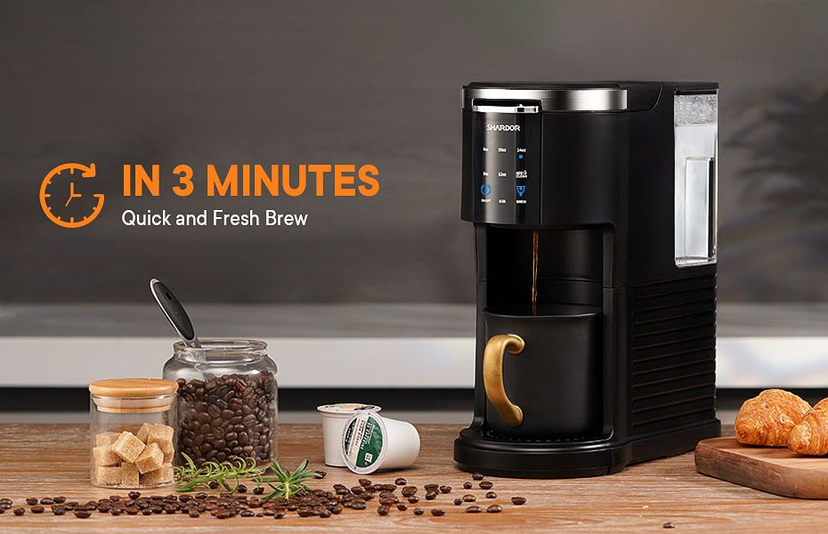 SHARDOR 3-in-1 Single Serve Coffee Maker Review