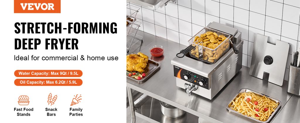 VEVOR Commercial Deep Fryer Review
